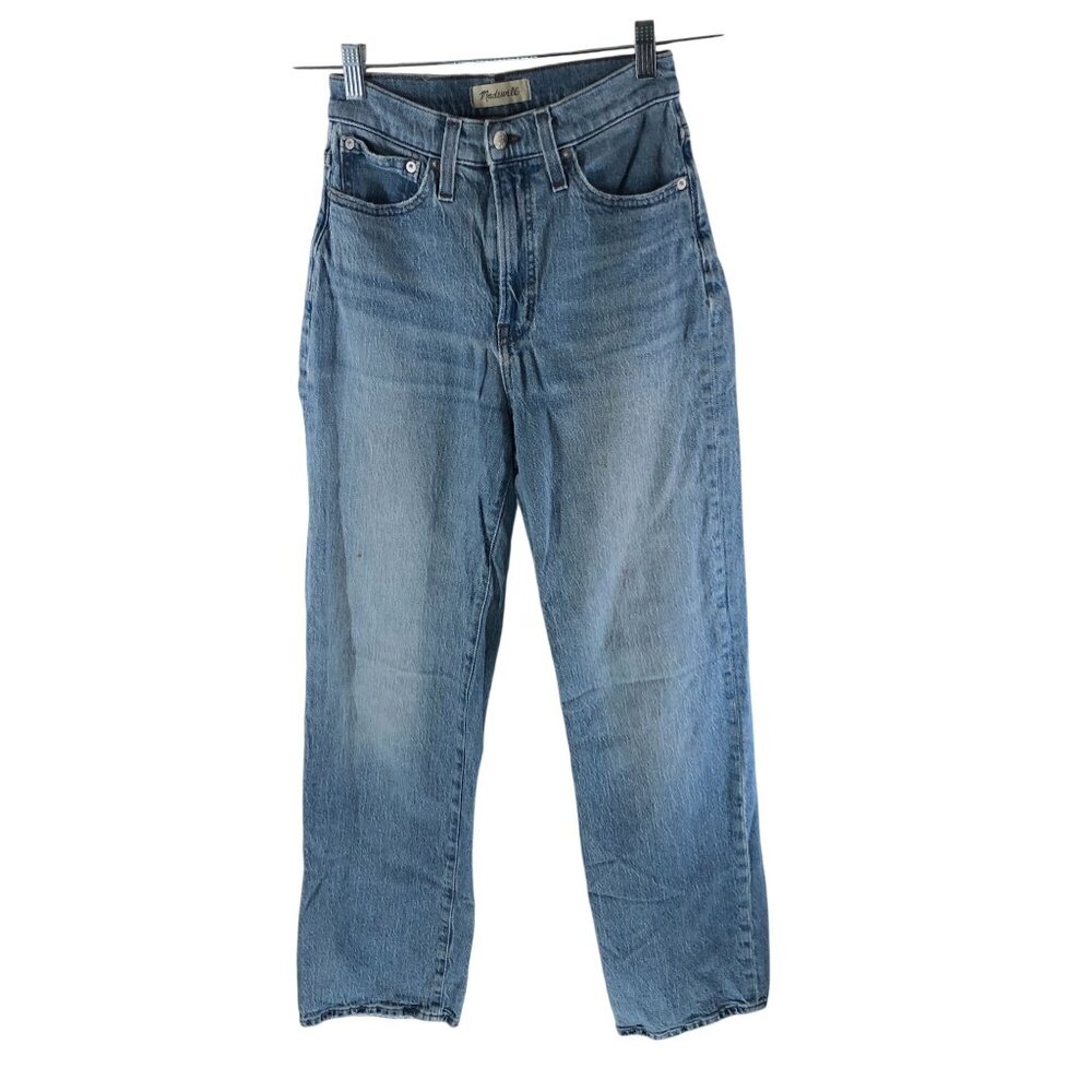 Madewell Womens The Perfect Vintage Wide Leg Jeans Stretch 25